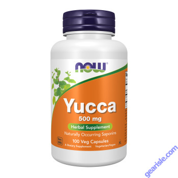 NOW Foods Yucca 500mg 100 Veg Capsules