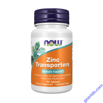 NOW Foods Zinc Transporter 90 Tablets