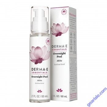 Essentials Overnight Peel Alpha Hydroxy Acids 2 Oz Derma E