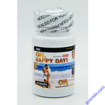 Oh Happy Day 4000 Pill 7 Days Libido Enhancer 3000mg 6 Capsules