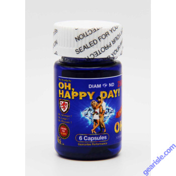 Oh Happy Day Diamond 5000 10 Days For Men Natural Libido Enhancer