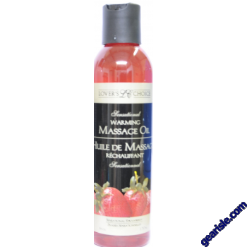 Lover's Choice Strawberry Massage Oil & Cream 