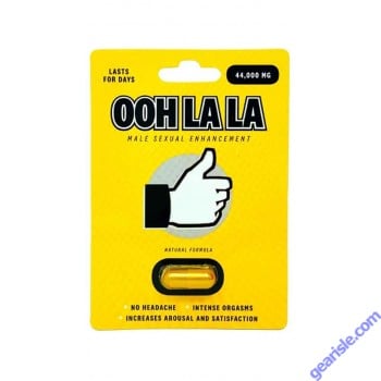 OOH LALA 44000mg Male Sexual Enhancement Gold Capsule