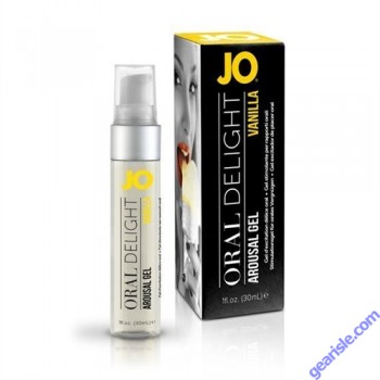 JO Oral Delight Vanilla Thrill Arousal Gel 1Oz