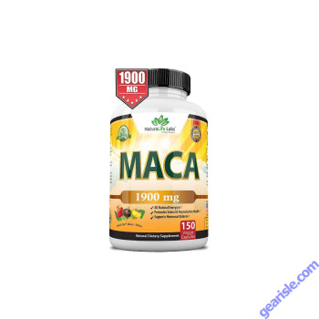 Organic Peruvian Maca Root 1900MG 150 Pure Vegan Pills Gelatinized