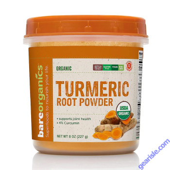 Organic turmeric root powder 8oz