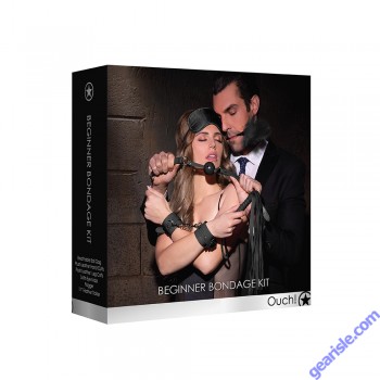 Ouch! Beginners Bondage Kit Black