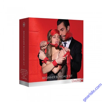 Ouch! Beginners Bondage Kit Red