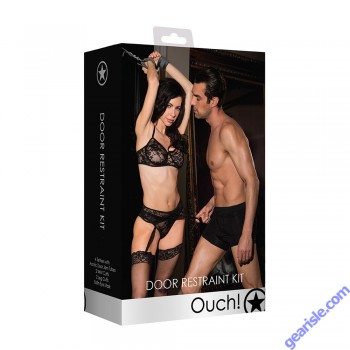 Ouch! Door Restraint Set Black