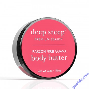 Premium Beauty Passion Fruit Guava Body Butter Vegan 6 Oz Deep Steep