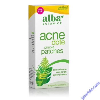 Alba Botanica Cruelty Free Acnedote Pimple Patches 40 Count box