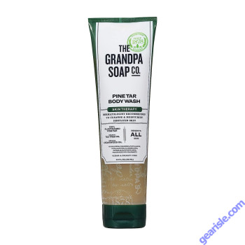 Pine Tar Body Wash 9.5 Oz Skin Therapy Grandpa Soap