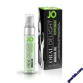 System Jo Oral Delight Arousal Gel Peppermint Pleasure 1 Oz