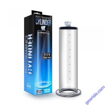 Performance 9" X 2" Penis Pump Cylinder Clear