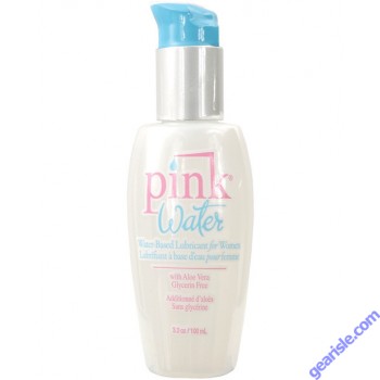 Pink Water Based Women No Paraben Lubricant Aloe 100ml 3.3oz