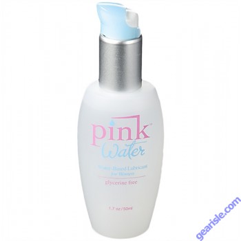 Pink Water Based Lubricant Aloe Paraben Free 1.7oz 50ml TSA Safe