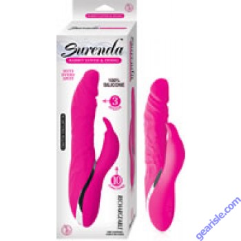 Rabbit Lover and Dong Silicone 3 Speeds Surenda