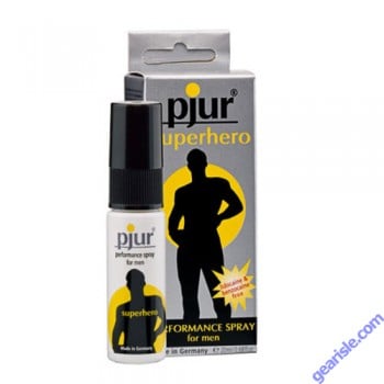 Pjur Super Hero Performance Prolonger Delay Spray for Men 20ml by pjur