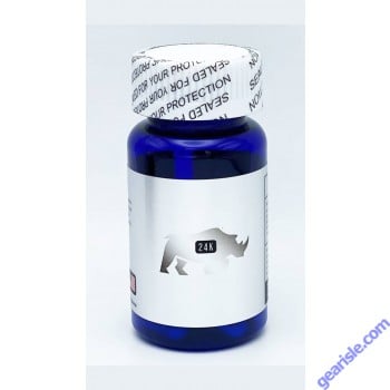 Platinum 24K Rhino Male Enhancement Silver Pill