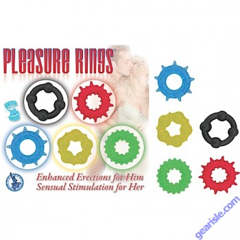 Pleasure Ring Enhanced Erections For Him Cock Ring