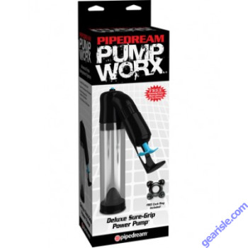 Pipedream Pump Worx Deluxe Sure-Grip Power Penis Pump Enlargement