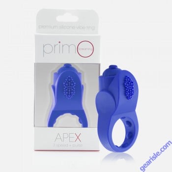 Primo Apex Screaming Vibe Ring Premium Silicone 4 Function 3 Speed