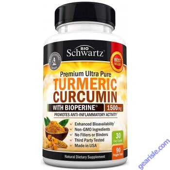 Turmeric Curcumin Bioperine 1500mg Premium Pain Relief Joint Support