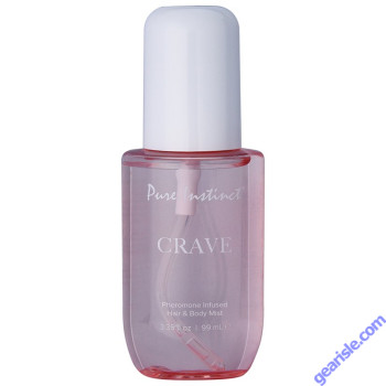 Pheromone Hair & Body Mist-Crave Pure Instinct 3.35oz