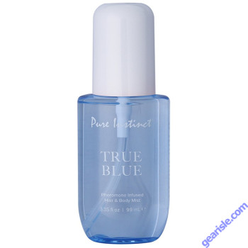 True Blue 3.35oz Pure Instinct Pheromone Hair & Body Mist