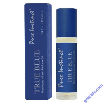 Pure Instinct Signature Pheromone Perfume Oil Roll-On True Blue