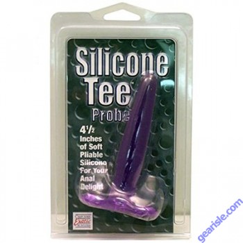 Silicone Tee Probe 4.5 (11.5cm) Purple Color Cal Exotic Novelties