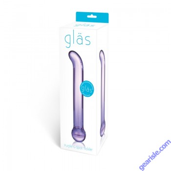 Glas Purple G Spot Tickler Handmade