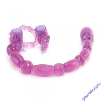 Scorpion Dual Pleasure Ring With Stinger Anal Vibe Color Purple