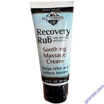 Recovery Rub Soothing Massage Cream 3 Oz Menthol