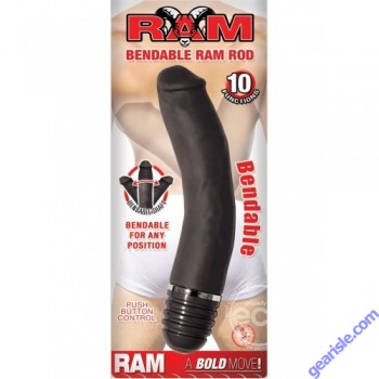 Bendable Ram Rod Black 10 Functions RAM