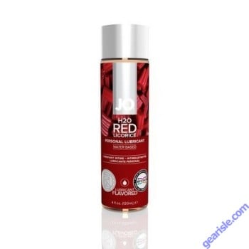 Jo H2O Flavored Lubricant Red Licorice 4 fl.oz/ 120ml 