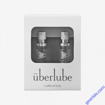 Good to Go Lubricant Refills 2-Pack Uberlube (15 ml )