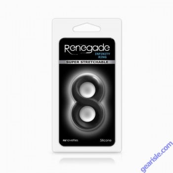 Renegade Infinity Cock Ring Black