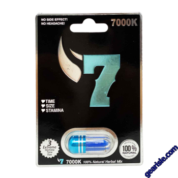 Blue 7 Male Sexual Enhancement 7000k Capsule