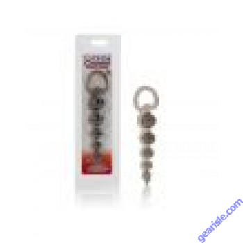 Beaded Probe Basic Essentials Smoke Color Cal Exotic Novelties