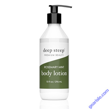 Rosemary Mint Vegan Body Lotion 10 Oz Deep Steep Premium Beauty