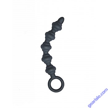 Bendable Anal Rod Black Mack Tuff