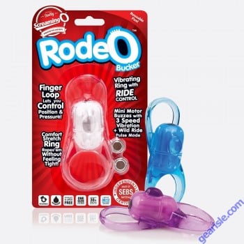 ScreamingOj Bucker Vibrating Ring With Ride Control