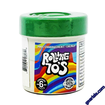 Rolling 70s Male Enhancement Supplement 6 Capsules