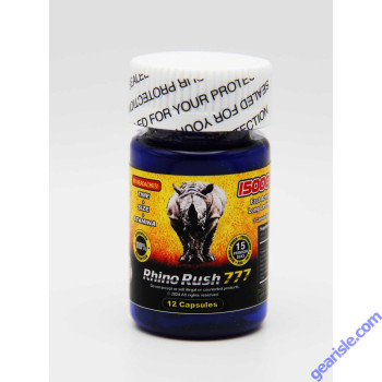 Rhino Rush 777 Gold 15000 Bottle of 12 Pills