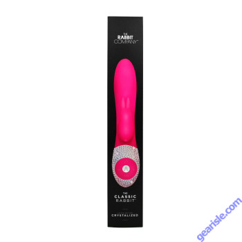 The G Spot Rabbit Silicone Vibe Hot Pink Limited Edition 