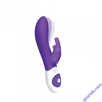 The Come Hither Silicone Rabbit Waterproof Purple