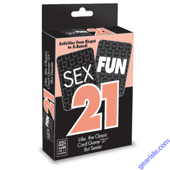  Little Genie Sex Fun 21 Adult Card Game Blackjack box