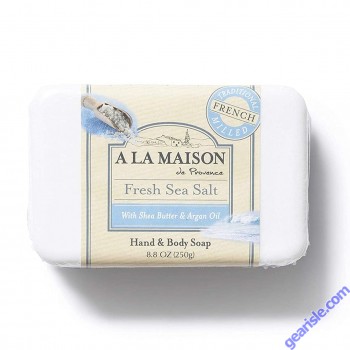 A La Maison Hand Soap 8.8 Oz Fresh Sea Salt Bar 