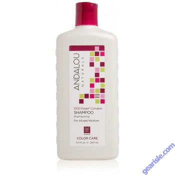 1000 Roses Color Care Shampoo 11.5 Oz Cruelty Free Andalou Naturals